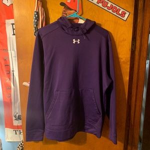 Purple Under Armour Hoodie